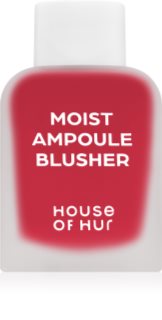 House of Hur Moist Ampoule Blusher folyékony arcpirosító mini árnyalat 09 Ruby Red 10 ml