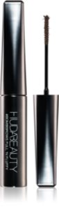 Huda Beauty Bombrows Full ‘n Fluffy gel pentru sprâncene rezistent la apă culoare Soft Black 4,5 ml