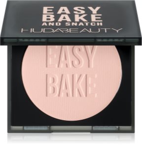 Huda Beauty Easy Bake and Snatch Brightening and Setting Powder Viimistluspuuder kohese sära andmiseks varjund Cherry Blossom Cake 8.5 g