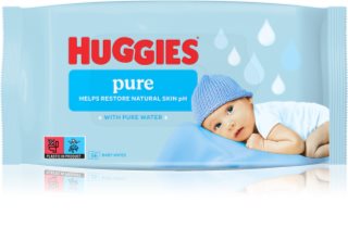 Huggies Pure Attīrošas salvetes mazuļiem no zīdaiņu vecuma 56 gab.