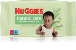 Huggies Natural Care toalhitas de limpeza com aloe vera 56 un.