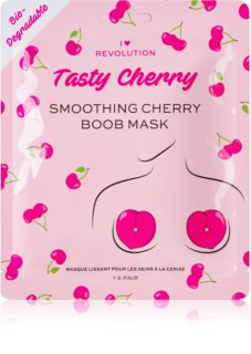 I Heart Revolution Tasty Cherry masque hydrogel intense pour raffermir le buste 2 pcs