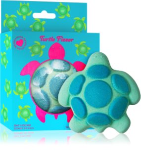 I Heart Revolution Bath Fizzer Turtle bath bomb with aroma Citrus & Green apple 110 g