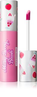 I Heart Revolution Milkshake Milky Berry Blush multifunkční líčidlo na rty a tváře odstín Strawberry Shake 10 ml