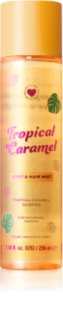 I Heart Revolution Tropical Caramel Body an Hair Mist illatosított haj- és testpermet hölgyeknek 236 ml