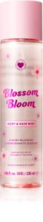 I Heart Revolution Blossom Bloom Spray profumato per corpo e capelli da donna colore Cherry Blossom & Pomegranate 236 ml