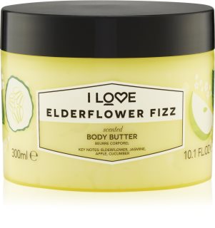 I Love Elderflower Fizz tělové máslo 330 ml