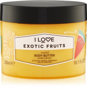 I Love Exotic Fruit tělové máslo 330 ml
