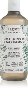 I Love Naturals Lime, Ginger & Cardamom гель для душу 500 мл