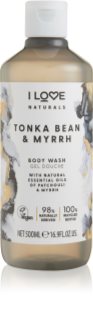 I Love Naturals Tonka Bean & Myrrh гель для душу 500 мл