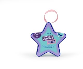 I Love Star Child dárková sada plechový box
