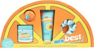 I Love Zest is Best darčeková sada do kúpeľa vône Zesty Orange