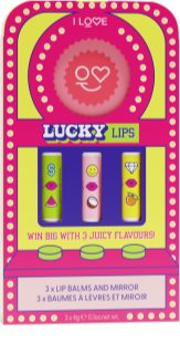 I Love Lucky Lips lahjasetti huuliin