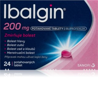 Ibalgin Ibalgin 200 mg potahované tablety