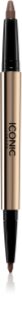 ICONIC London Smokey Eye Duo Kajal μολύβι ματιών διπλής όψης απόχρωση Chocolate Brown 0.85 γρ