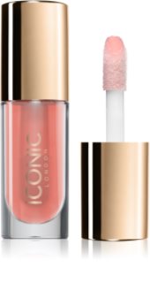 ICONIC London Lustre Lip Oil ενυδατικό λάδι για τα χείλη απόχρωση She's A Peach 6 ml