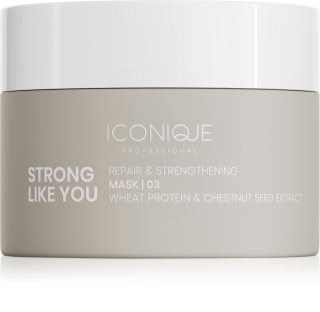 ICONIQUE Professional STRONG LIKE YOU Repair & Strengthening maseczka regenerująca do włosów zniszczonych