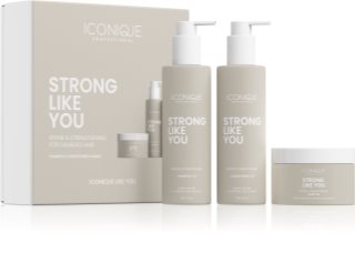 ICONIQUE Professional STRONG LIKE YOU Repair & Strengthening Set szett a károsult hajra