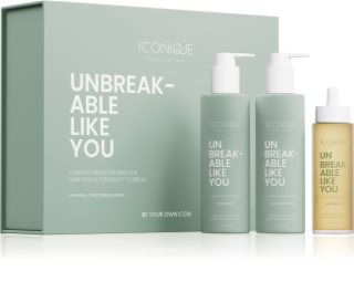 ICONIQUE Professional UNBREAKABLE LIKE YOU UNBREAKABLE LIKE YOU Length Strengthening Set комплект за укрепване на косата