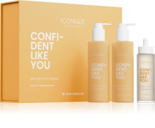 ICONIQUE Professional CONFIDENT LIKE YOU Anti-Hair Loss & Thinning Set комплект против косопад