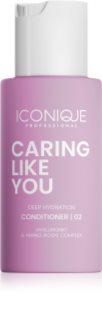ICONIQUE Professional CARING LIKE YOU Deep Hydration hĺbkovo hydratačný kondicionér pre suché a poškodené vlasy