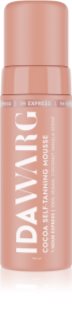IDA WARG Beauty Self-Tanning Cocoa Mousse 1h Express Selvbruner mousse som tørrer hurtigt 150 ml