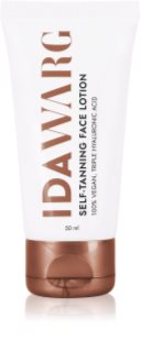 IDA WARG Beauty Self-Tanning Face Lotion lait auto-bronzant visage sans parfum 50 ml