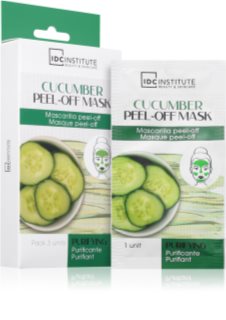 IDC Institute Cucumber slupovací maska na obličej 3x8 g