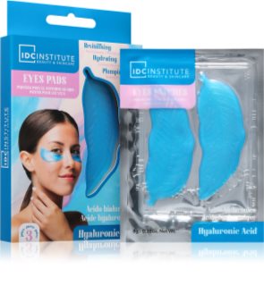 IDC Institute Hyaluronic Acid Eye Patches hidrogéles párnácskák a szem alatti sötét karikákra 3 pár