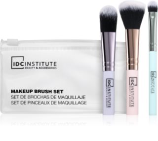 IDC Institute Make Up sada štetcov na líčenie očí 3 ks