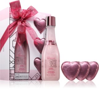 IDC Institute Scented Bath Rose Bubble Bath Set zestaw upominkowy dla kobiet