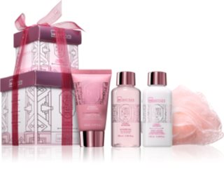 IDC Institute Scented Bath Rose Double Gift Set coffret para mulheres