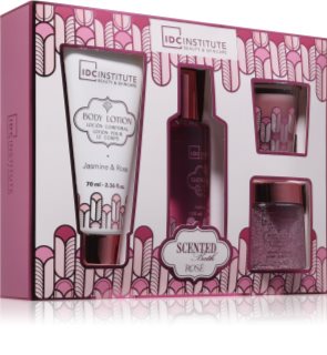 IDC Institute Scented Bath Rose dárková sada pro ženy