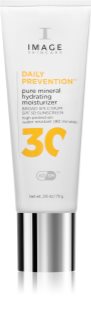 IMAGE Skincare Daily Prevention Pure Mineral Hydrating Moisturizer minerální krém na opalování pro suchou pleť SPF 30 73 g
