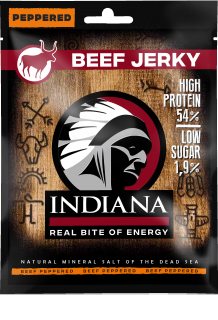 Indiana Jerky Beef Jerky Peppered viande séchée bœuf