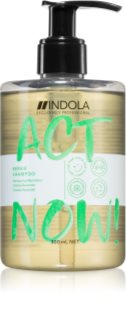 Indola Act Now! Repair oczyszczający szampon odżywczy do włosów 1000 ml