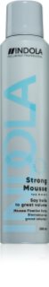 Indola Strong Mousse Shaping Foam with extra strong hold 200 ml
