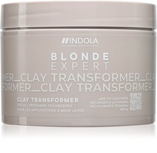 Indola Blond Expert Clay Transformer ξανοιχτική πούδρα λεύκανσης για ξανθά μαλλιά 120 γρ