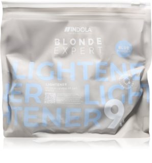 Indola Blond Expert Lightener 9+ ξανοιχτική πούδρα λεύκανσης για ξανθά μαλλιά Blue 450 γρ