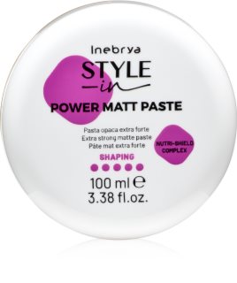 Inebrya Style-In Power Matt Paste pâte coiffante matifiante pour cheveux 100 ml