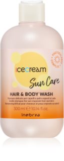 Inebrya Sun Care Hair & Body Wash jemný šampón na telo a vlasy 300 ml