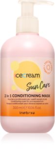 Inebrya Sun Care 2 in 1 Conditioning Mask maska za lase za lase izpostavljene soncu 300 ml