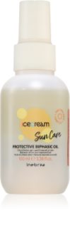 Inebrya Sun Care Protective Biphasic Oil olejek do włosów narażonych na szkodliwe działanie promieni słonecznych 100 ml