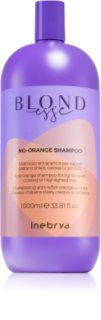 Inebrya BLONDesse No-Orange Shampoo shampoing nourrissant neutralisant les reflets cuivrés