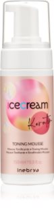 Inebrya Keratin Toning Mousse regenerační pěna na vlasy s keratinem 150 ml