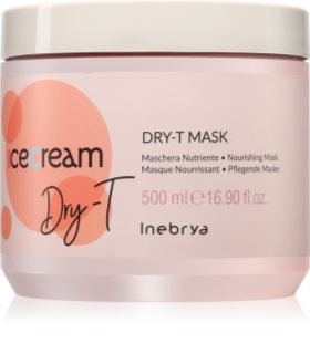 Inebrya Ice Cream Dry-T Mask maschera nutriente per capelli secchi, stanchi 500 ml