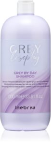 Inebrya Greylosophy Grey By Day Shampoo shampoing colorant pour cheveux gris