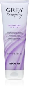 Inebrya Greylosophy Grey By Day Butter maska na vlasy pre šedivé vlasy 250 ml