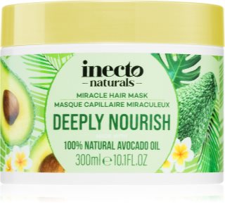 Inecto Avocado βαθιά θρεπτική μάσκα για τα μαλλιά 300 ml