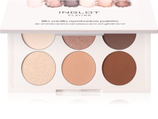Inglot PlayInn Eyeshadow Palette палетка тіней для очей відтінок Lilla Vanilla 8 гр